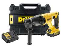 Акумулаторен перфоратор DEWALT DCH133M1 18V Батерия 4Ah Зарядно Куфар