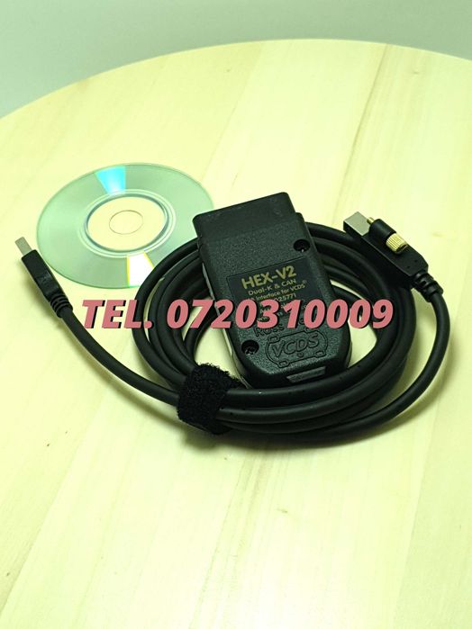 Interfata Diagnoza Vcds Hexv2 Pentru Volkswagen Audi Skoda Si Seat