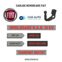 Carlige remorcare Fiat - 5 Ani Garantie