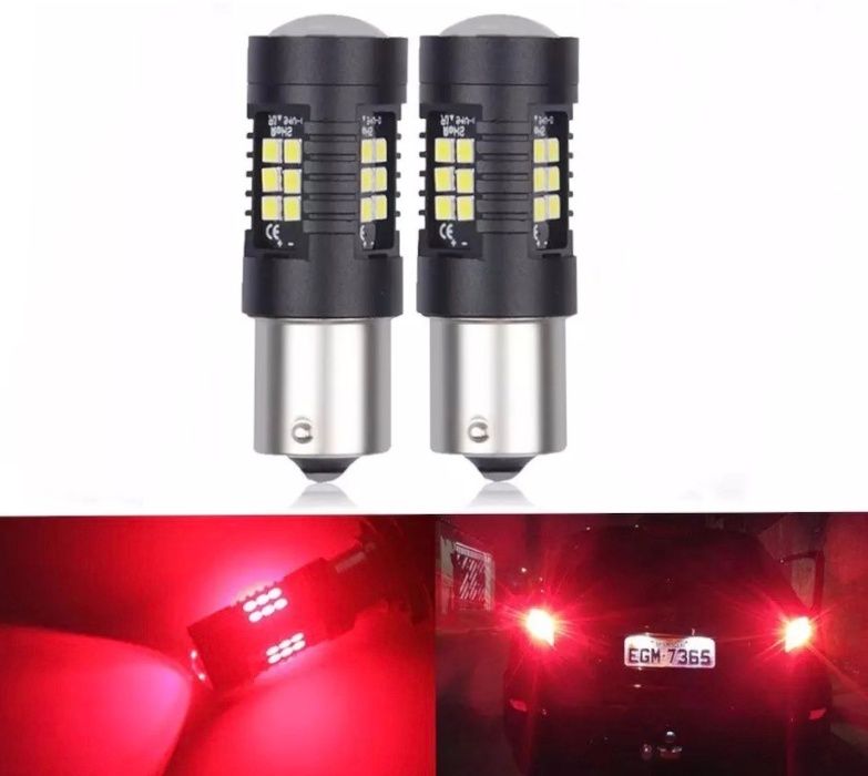 Bec Led P21W / 1157, rosu pentru stop frana, canbus , X-Treme Power