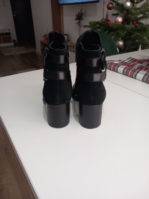 Botine din piele naturala Ralph Lauren