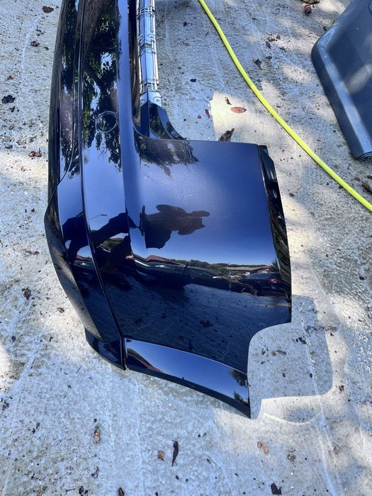 Задна броня черна за opel signum facelift kombi