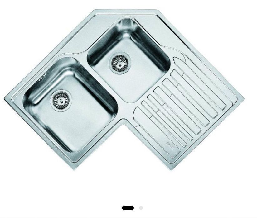 Chiuvetă de colț Franke doua cuve
