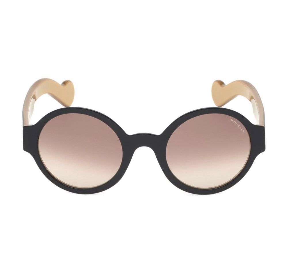 Ochelari de soare dama  negru/maro MONCLER