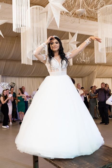 Rochie de mireasa . Mărimea XS/S .