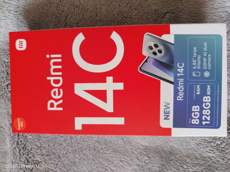 Redmi 14C Starry Blu 4gb.Ram 128GB. ROM