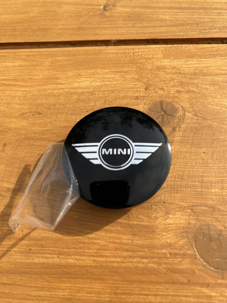 Capc/capace jante aliaj Mini Cooper negru lucios 54 mm