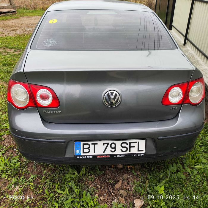 Vw Passat B6 an 2007 motor 1.9 TDI 105 CP