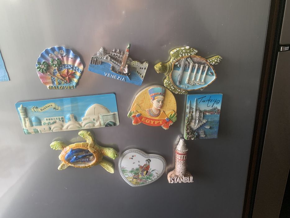 Магнитики на холодильник дешево по 50 т