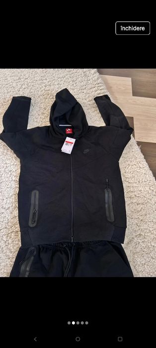 Nike tech negru nou