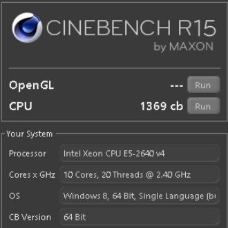 Intel® Xeon® Processor E5-2640 v4 (25M Cache, 2.40 GHz)