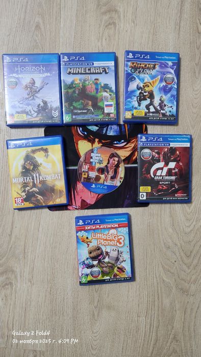 Игры на приставку пс4