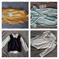 Zara/ C&A și h&M - cămașă / vesta body mărimile 74 -86 -92