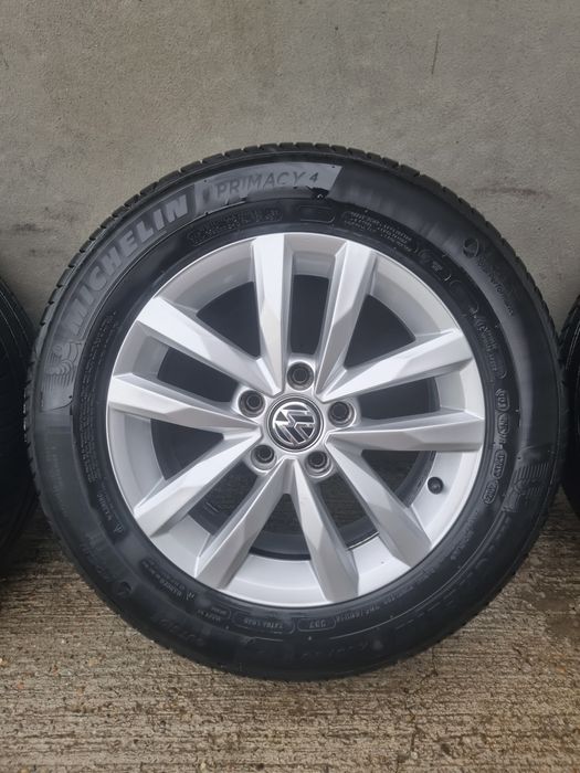 Jante originale VW 16" cu senzori presiune originali si anvelope de va