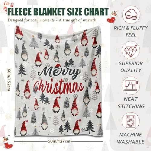 Нова завивка Коледно одеяло 50x60 меко топло празничен дизайн еленчета