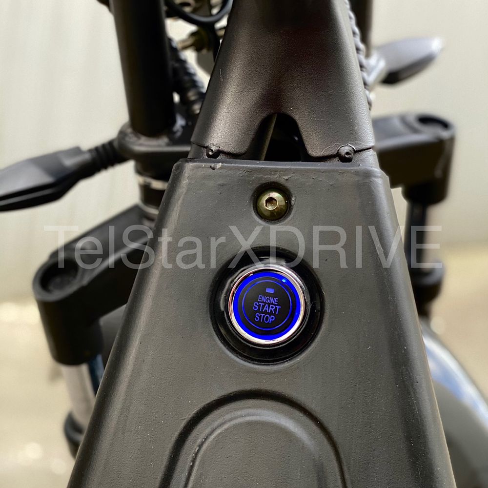 Електрически скутер CITY COCO HARLEY X12 2500W 60V 21Ah LED фар Харли