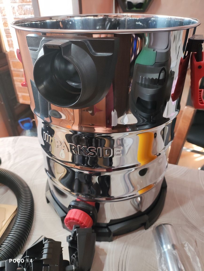 Прахосмукачка за сухо и мокро почистване PARKSIDE PWD 25 C4