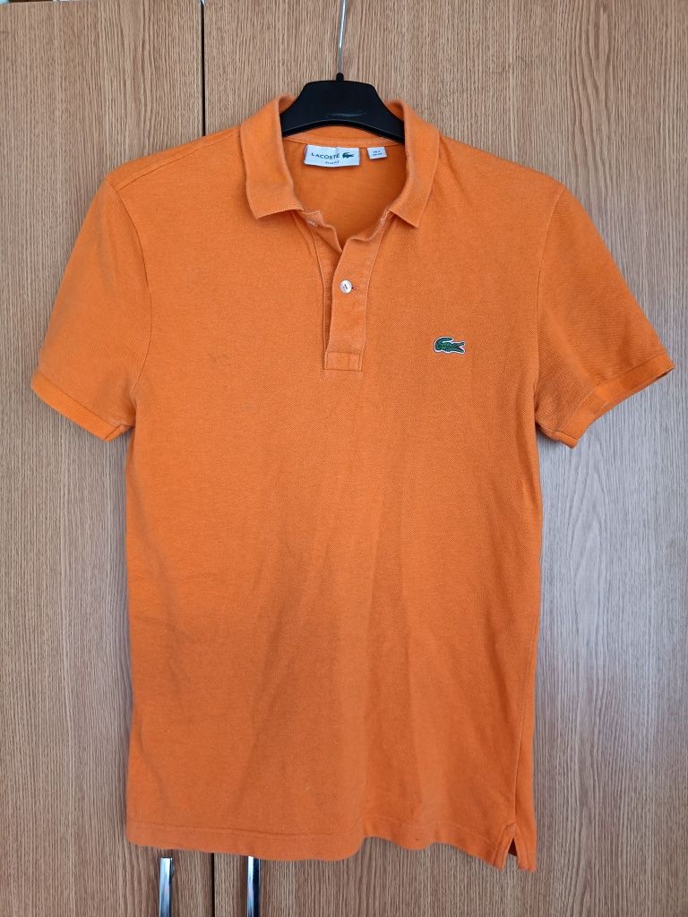 Tricou Lacoste polo portocaliu