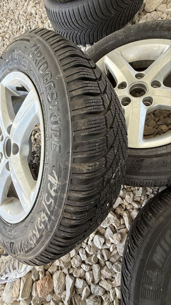 Лети джанти с гуми 5 х 112 за VW, AUDI