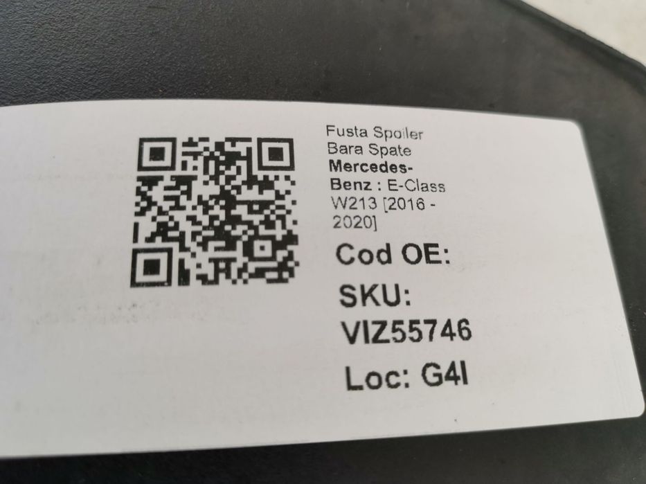Fusta Spoiler Bara Spate Mercedes-Benz  E-Class W213 2016 2017 2018 20