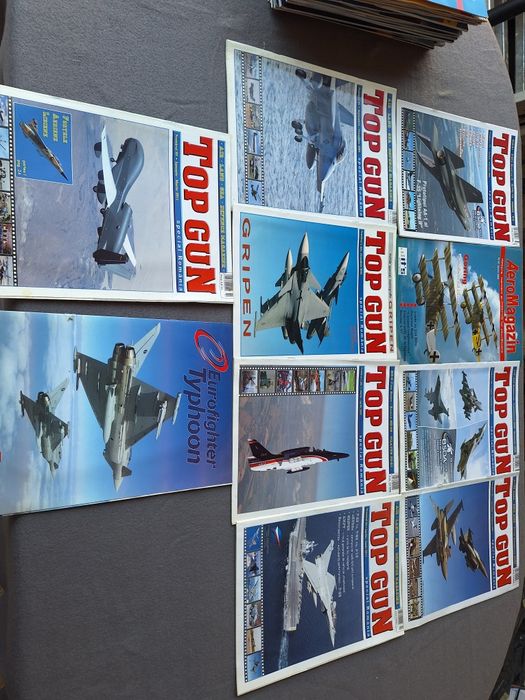 Lot 8 reviste Top Gun