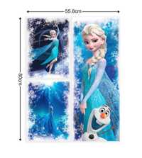 Set tablouri Canvas , Elsa 4,  3 piese (1x80x30 cm, 2x37.5x25.8 cm),