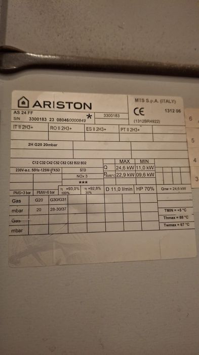 Ariston AS 24 FF