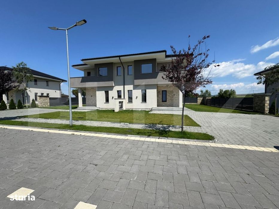 Duplex modern, 107 mp utili, 500 mp teren, zona rezidentiala Mitoc