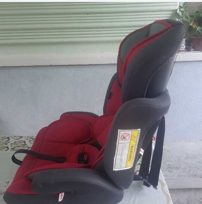 Scaun auto ajustabil U-Grow BXS-208GR, 9-36 Kg, Negru/Rosu