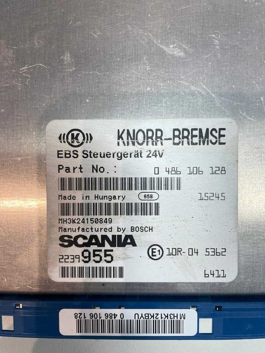 ECU Calculator EBS Scania 2239955 0486106128