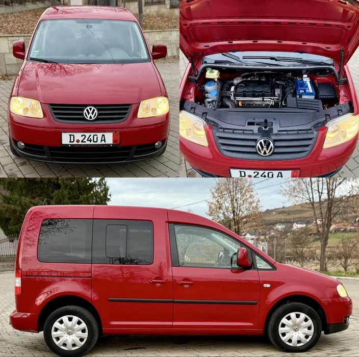 VW Caddy TEAM 08/2010, 1.9 TDi - 105 cp BLS