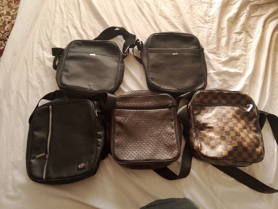 Сумка мужской замшевый