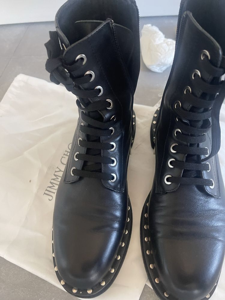 Боти Jimmy Choo естествена кожа