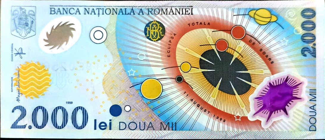 Bancnota 2000 Eclipsa 1999