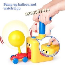 Игра за изстрелване на колички с балони