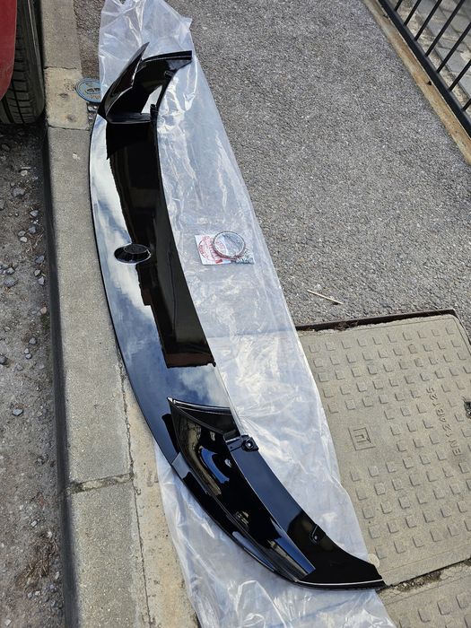 M performance преден лип спойлер BMW F10 F11  М техник M-tech лайсна