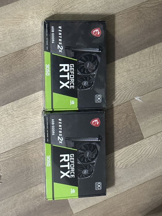 Новая MSI RTX 3050 6GB