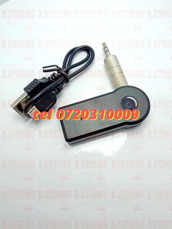 Adaptor Auxiliar Cu Bluetooth Cablu Usb Inclus Si Mufa Aux
