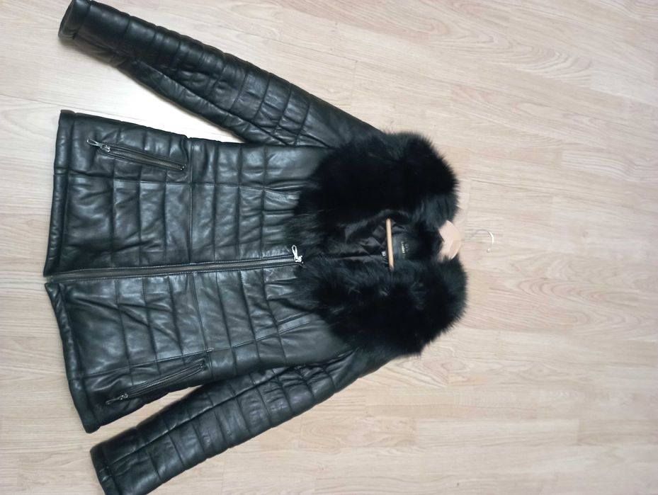 Дамско кожено яке от естествена кожа