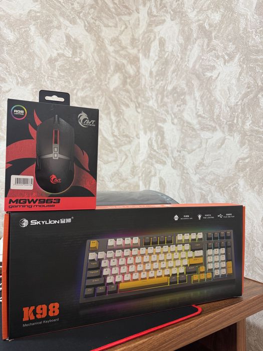 Klaviatura va mishka igrovoy yangi