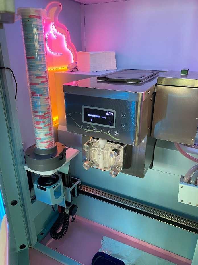 Masina Automata Inghetata-VENDING MACHINE