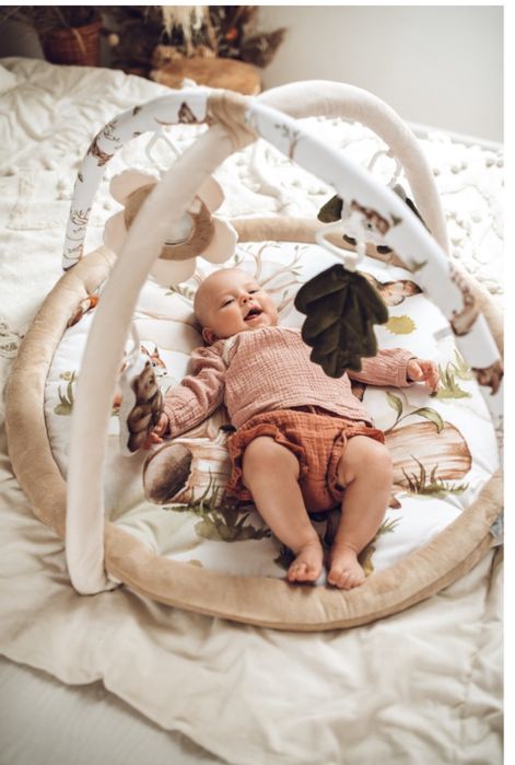 Salteluta interactiva cu arcade BabySteps, HappyBear