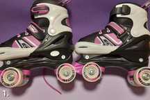 Set role/patine Spartan 3in1 si protectie