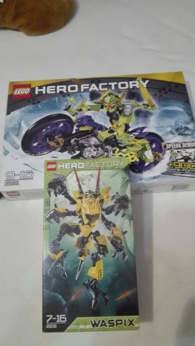 Lego - Серии City, Creator, CHIMA, Bionicle, Hero factory