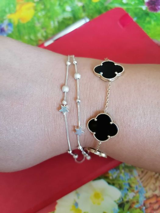 Brățară superbă argint 925 dublă