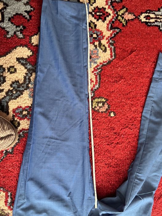 Pantaloni Zara office albastru deschis superbi marime 38
