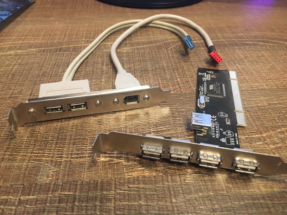 Звуковая карта, карты расширения USB, Ethernet (PCI-E)