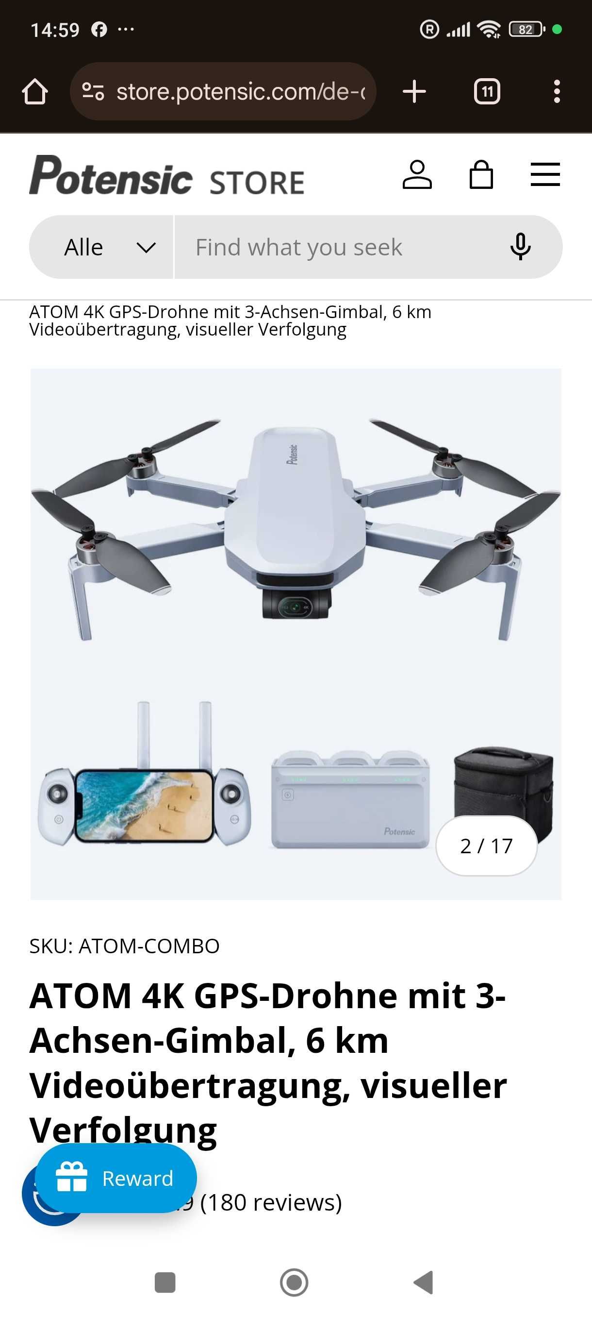 Potensic atom more combo