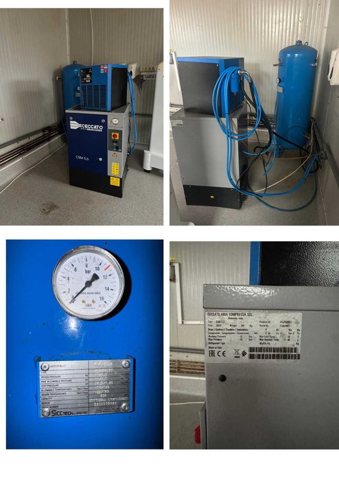 Vand Compresor CECATO CSM 5.5 vitrina cofetarie patiserie 140 cm