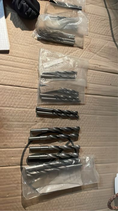 Burghii lemn si metal